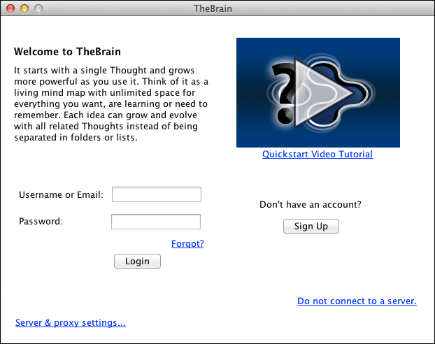 TheBrain Login