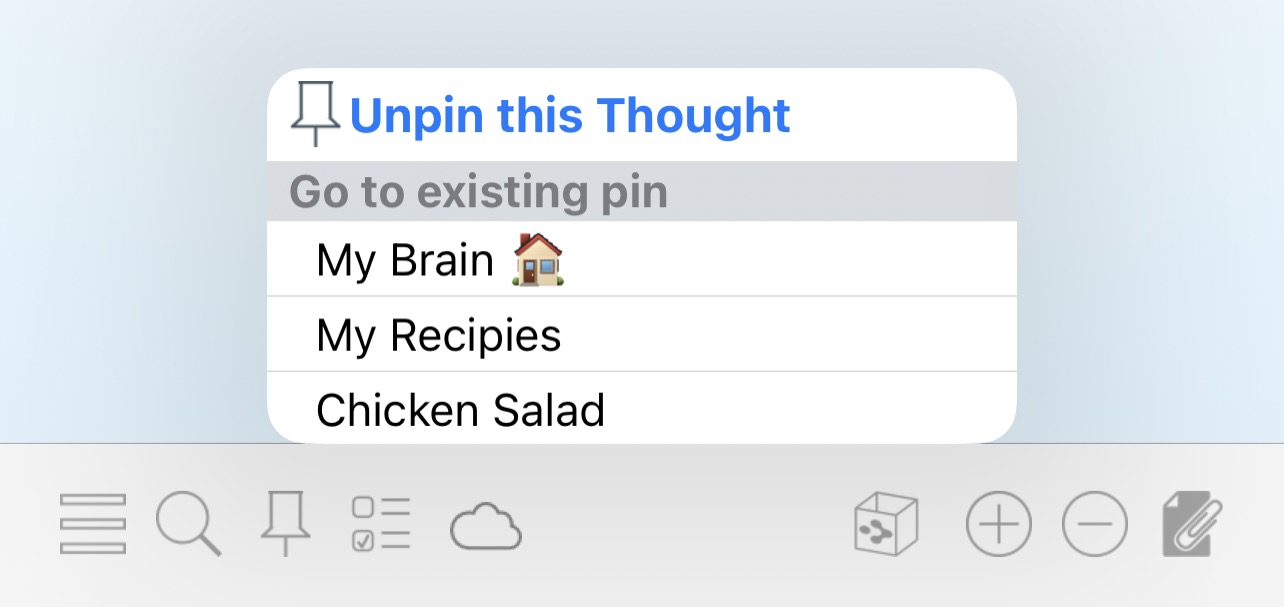 unpin
